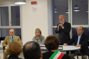 Inaugurazione  con Assessore Beccalossi Viviana  - Direttore Generale Amadeo Amedeo 